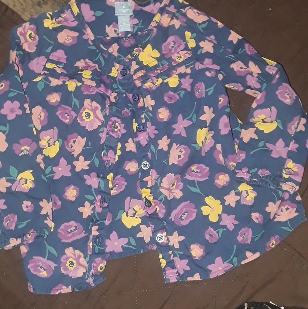 GAP Flower Shirt